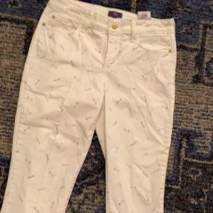 NYDJ white chino women’s pants keys 4